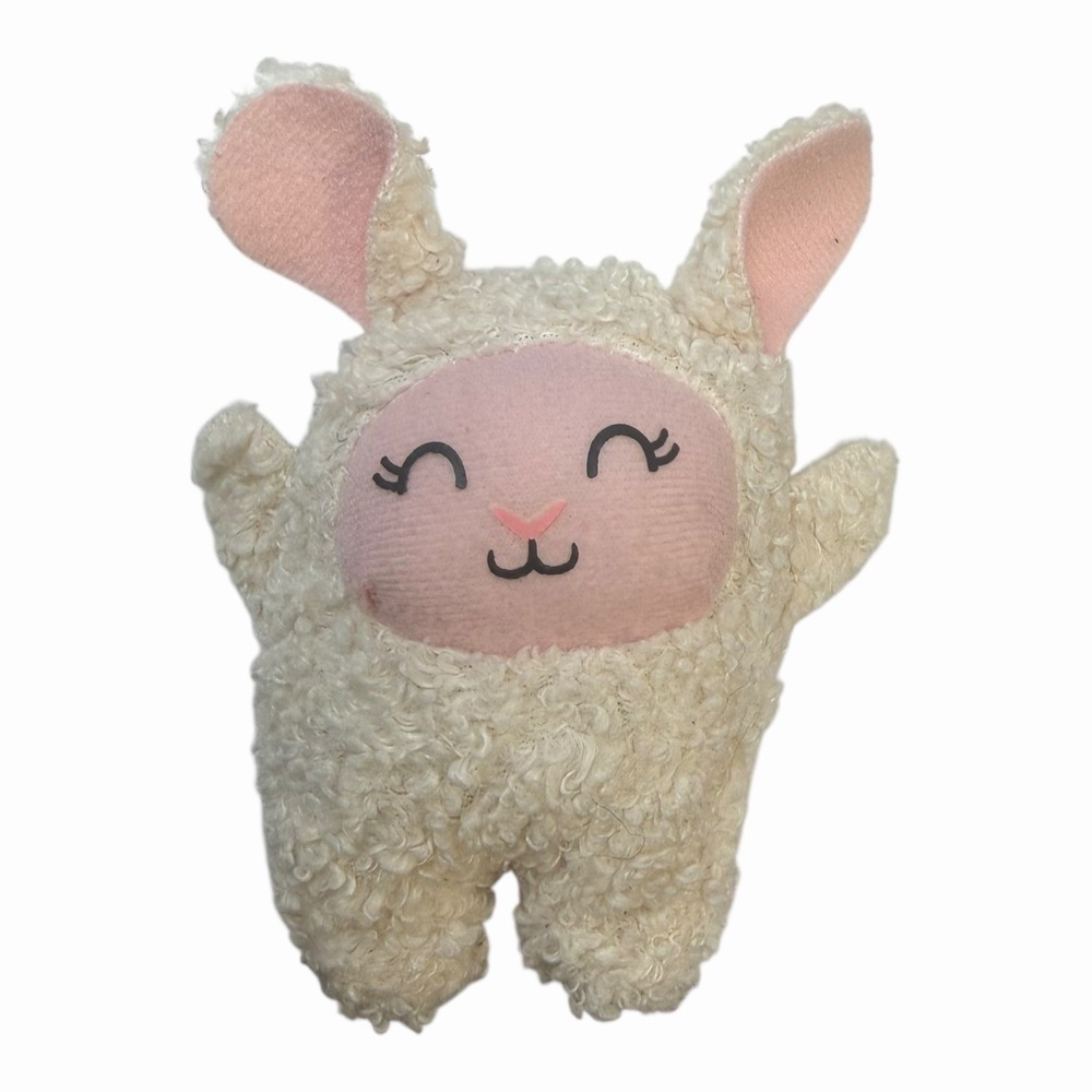 Jakks Pacific Plush‎ Lamb Stuffed Animal Mini 5" 2021 Ivory White